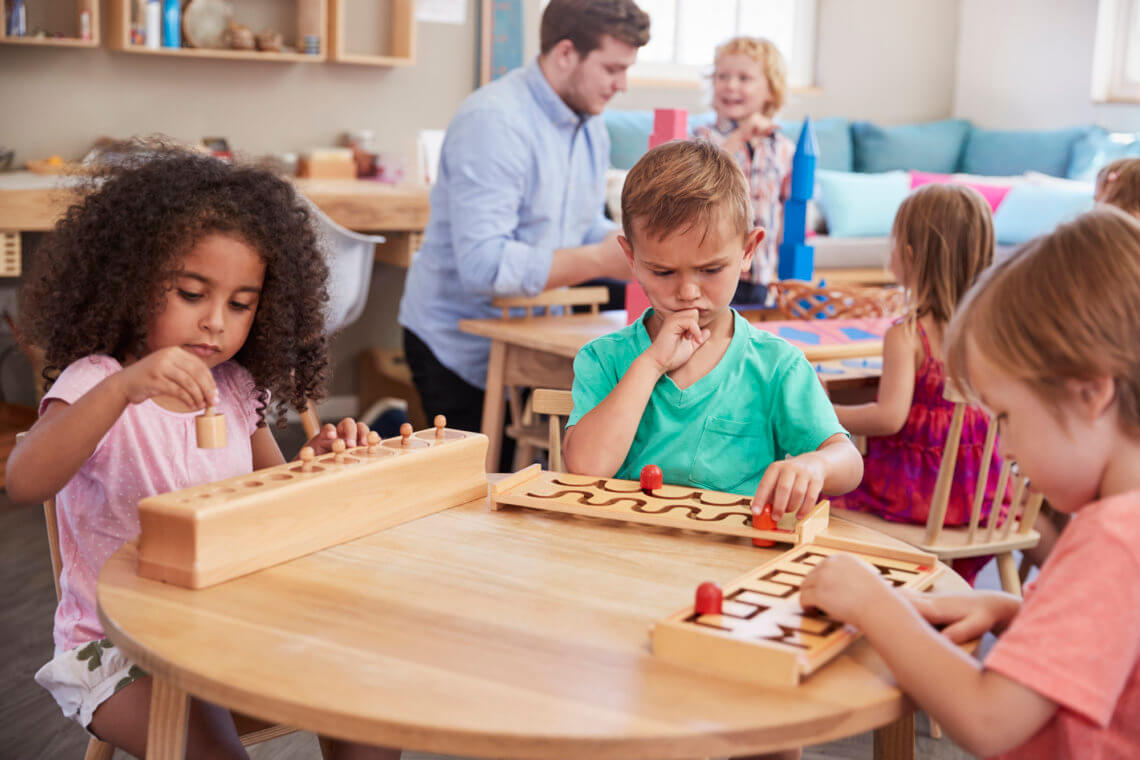 Wczesna edukacja alternatywna – przedszkole Montessori